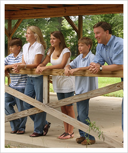 Mike Rogers and family